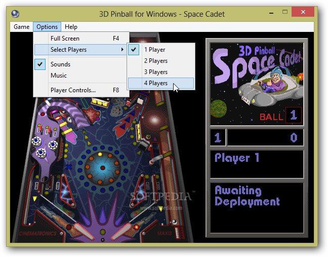 windows xp pinball download space cadet