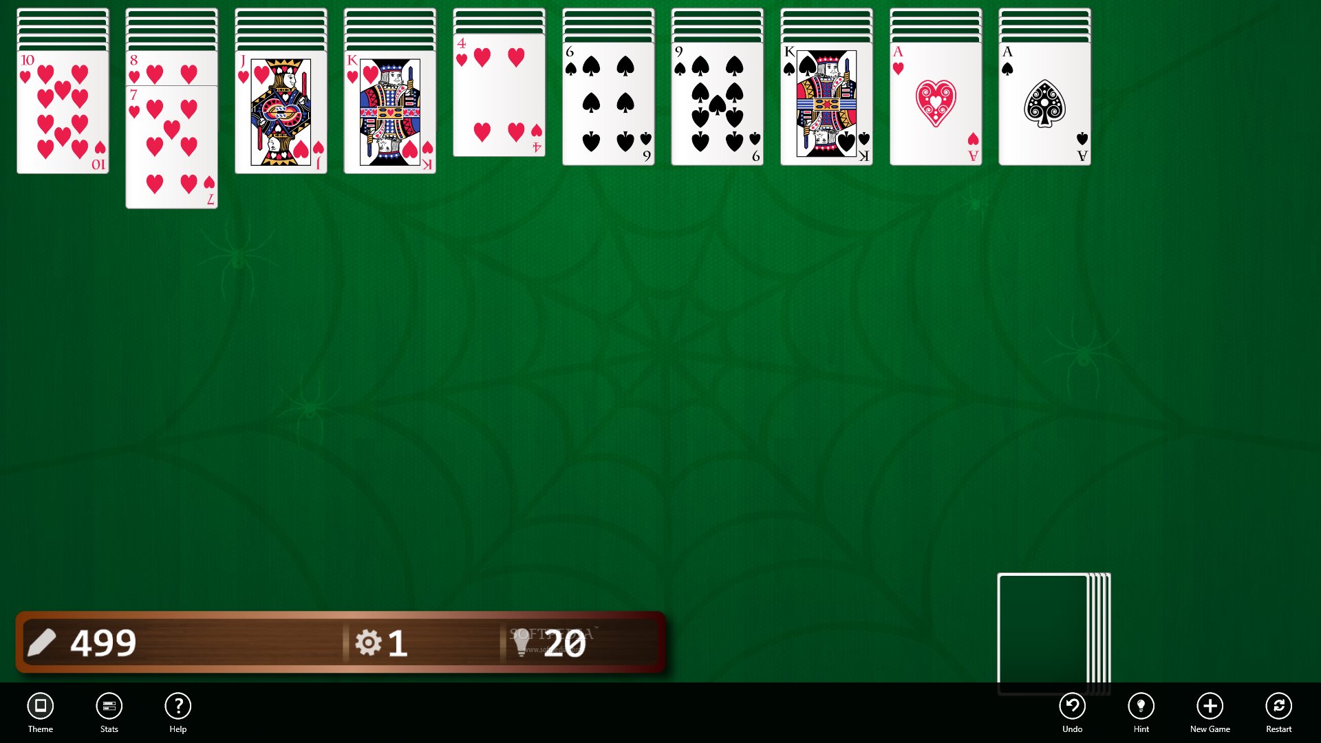 does windows 10 have spider solitaire
