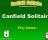 Canfield Solitaire - From the main window of Canfield Solitaire, players can start a new game of cards.