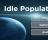 Idle Population - You can change a few settings or start a new game.