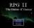 RPG II: Dark Matter Demo - You can continue a previous session or start a new game.