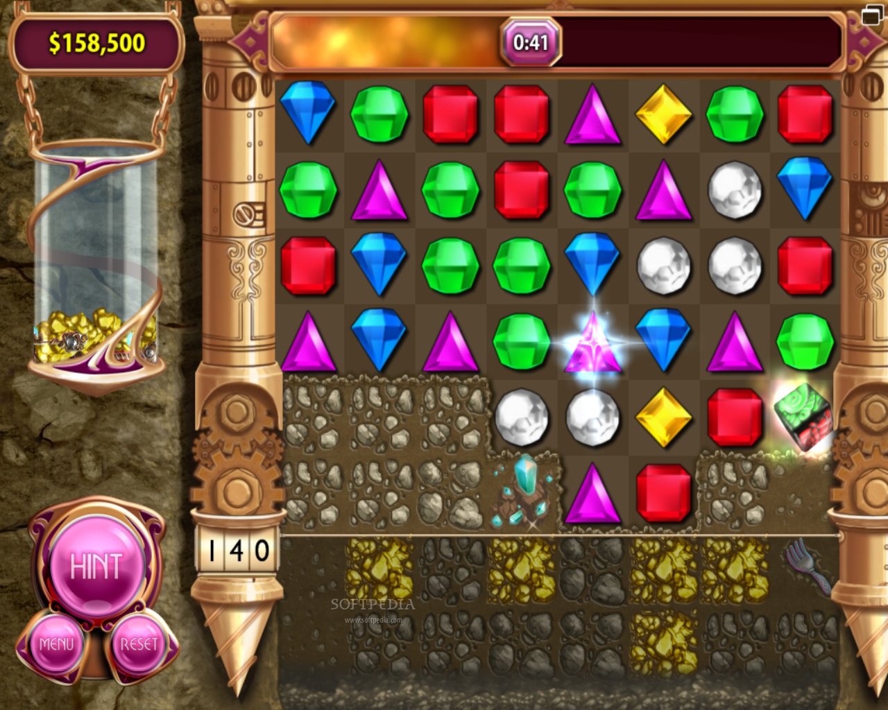 go to bejeweled 3 for free