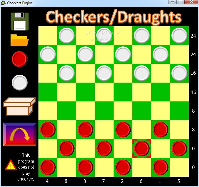 Computer Program For Checkers