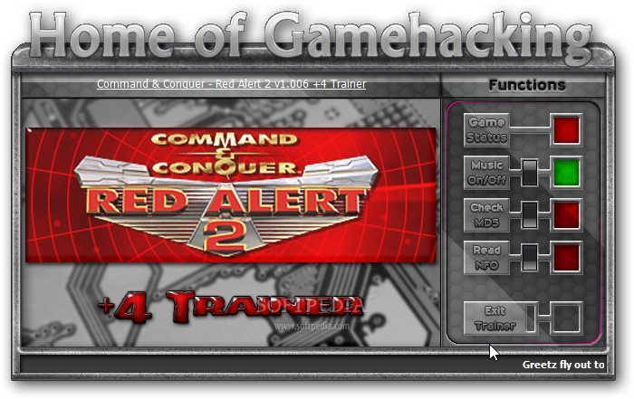 Command Conquer Red Alert 2 4 Trainer For 1 006 1 