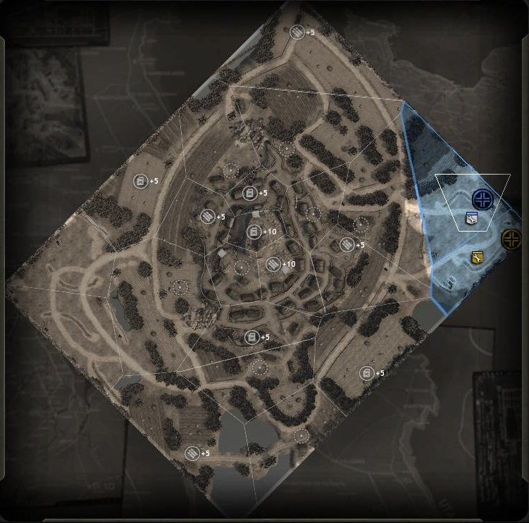company of heros map is black screen