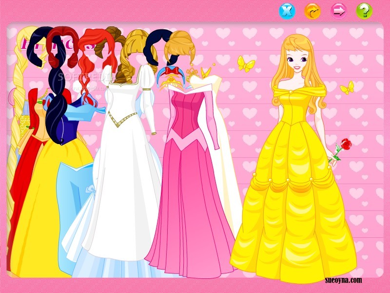 Barbie Princess Dress Up Mix | Game for Girls - YouTube
