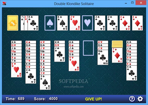 Double Klondike Solitaire - Play Online