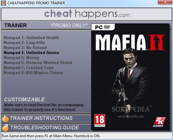 Download Trainer Mafia 2