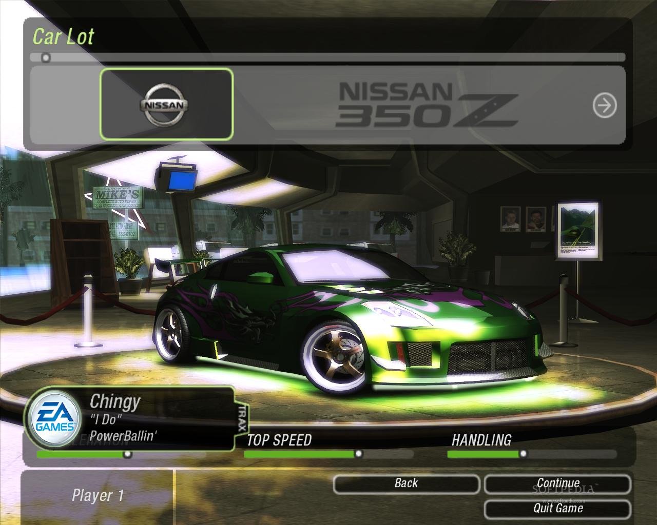 game need for speed shift