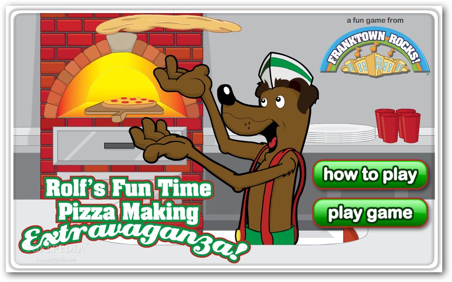 Pizza making games for kids