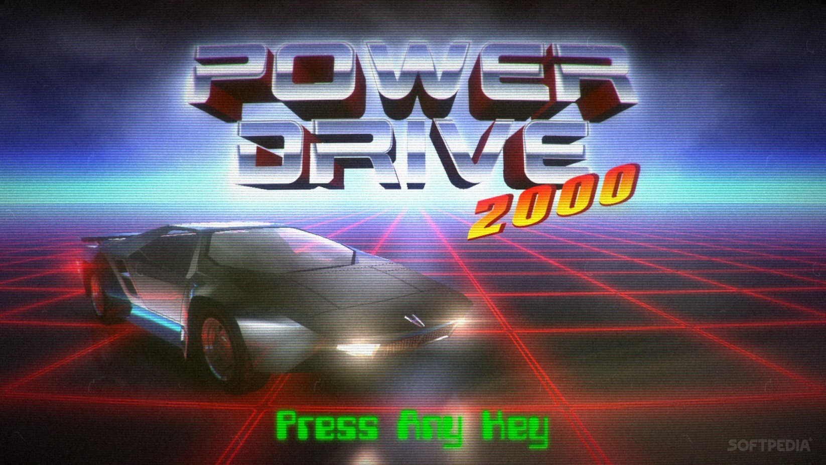 Conheça Power Drive 2000, um jogo de corrida com cara de anos 80