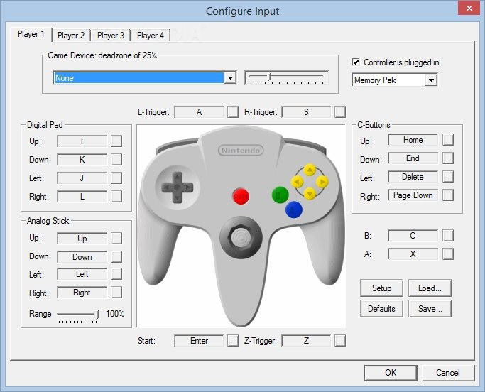 how to use a controller on project 64