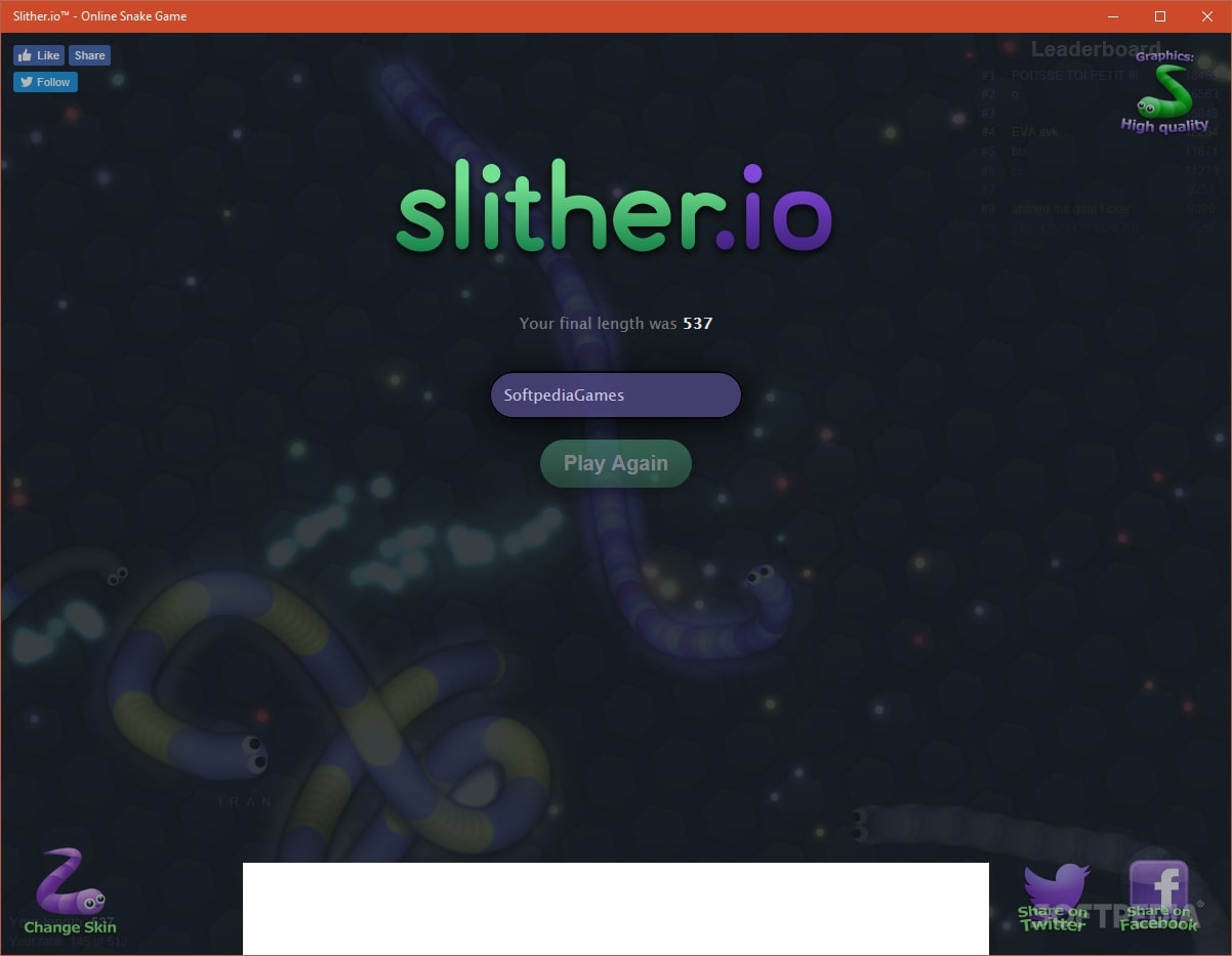Slither.io for Windows 10 - Free download and software reviews - CNET  Download