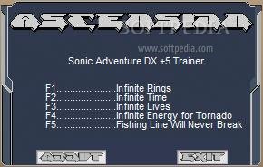 sonic adventure dx pc treaner
