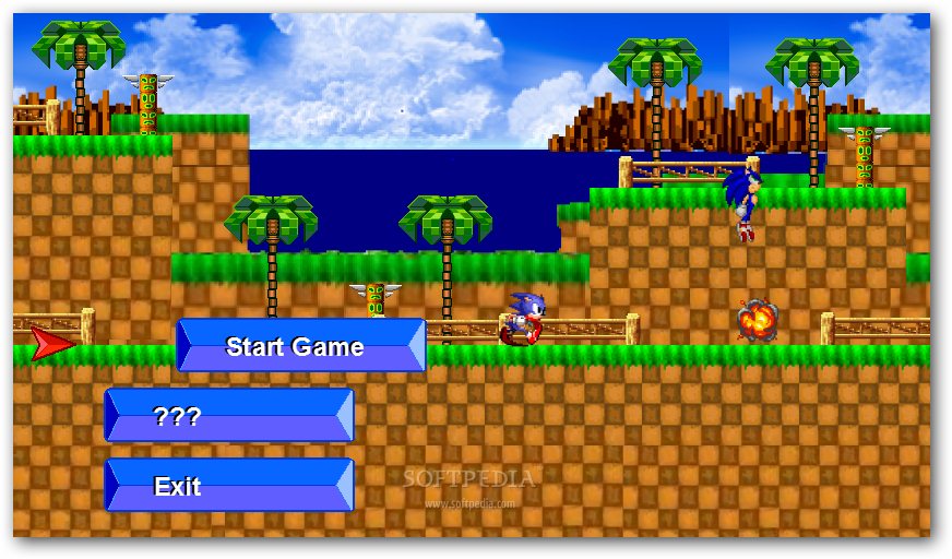 3d sonic fan game with boost mechanic