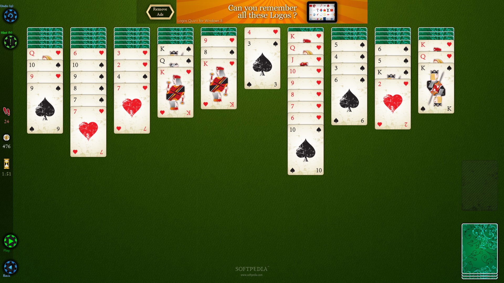 free games download spider solitaire