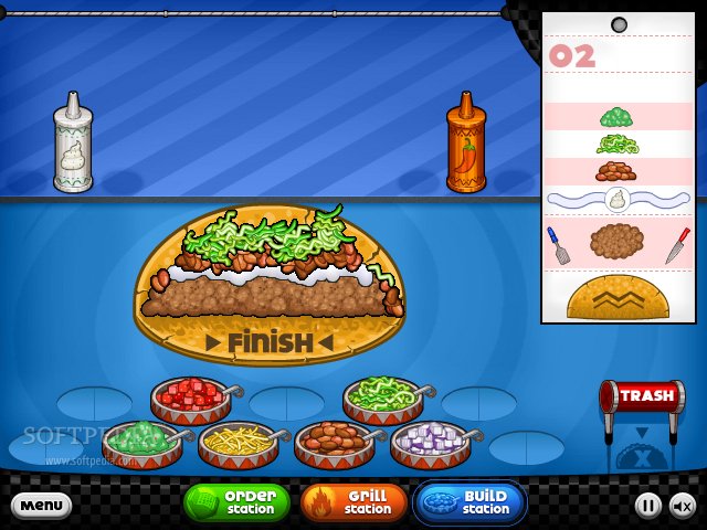 Papa's Taco Mia!, Free Flash Game