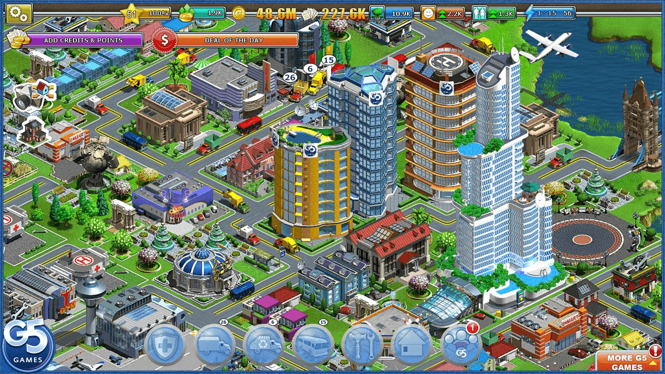 my virtual city playground