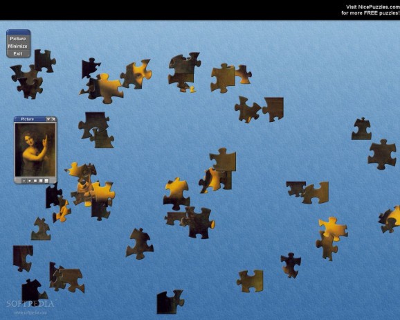 Leonardo Da Vinci Free Puzzle Game screenshot