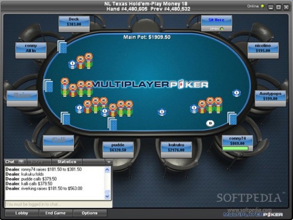 OceanBreezePoker Multiplayer Poker screenshot