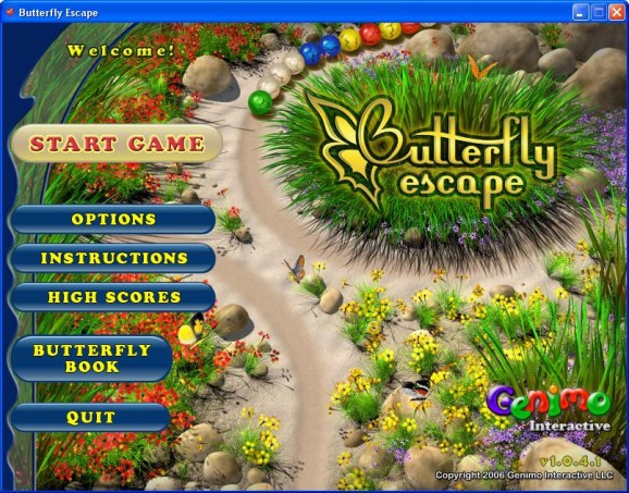 Butterfly Escape screenshot