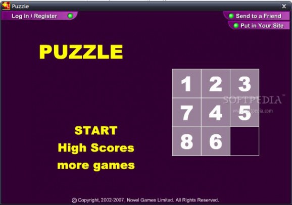Puzzle screenshot