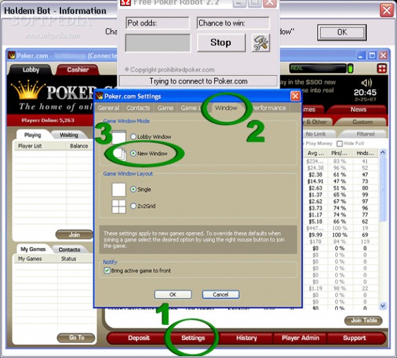 Free Poker Robot screenshot