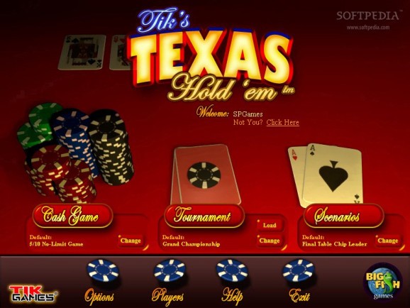 Tik`s Texas Hold`em screenshot