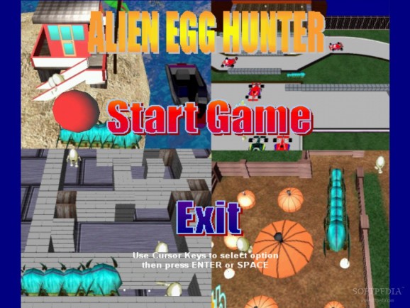 Alien Egg Hunter screenshot
