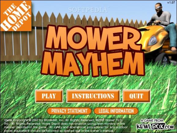 Mower Mayhem screenshot