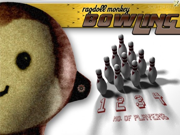 Ragdoll Monkey Bowling screenshot