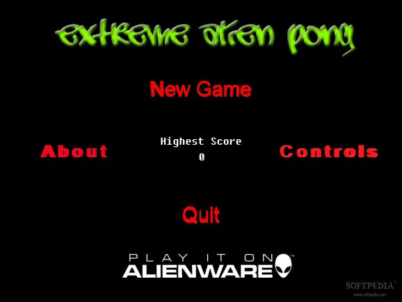 Extreme Alien Pong screenshot