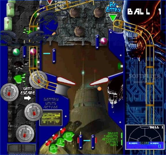 Aliens Pinball screenshot