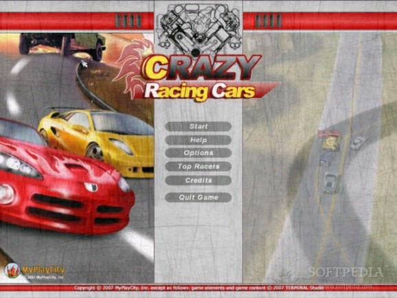 Crazy Racing Cars screenshot