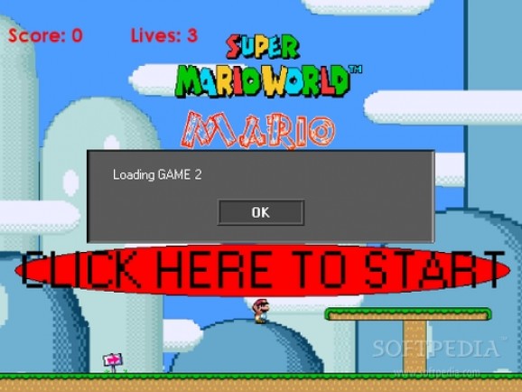 Super Mario World: Mario in Training screenshot