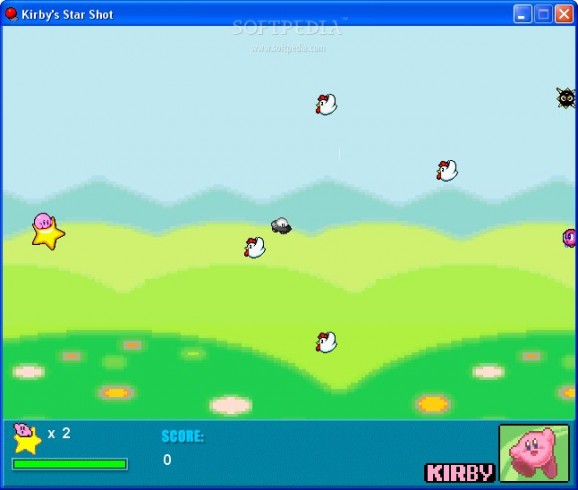 Kirby's Star Shoot screenshot