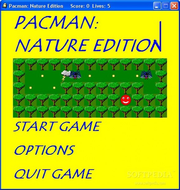 Pacman: Nature Edition screenshot