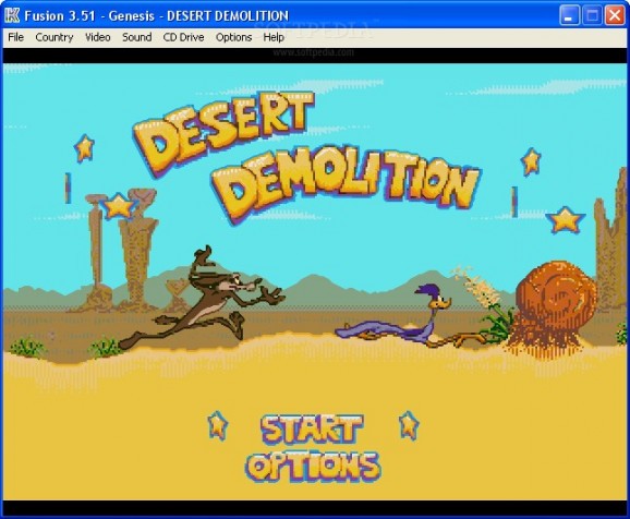 Desert Demolition screenshot
