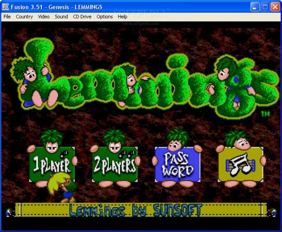 Lemmings screenshot