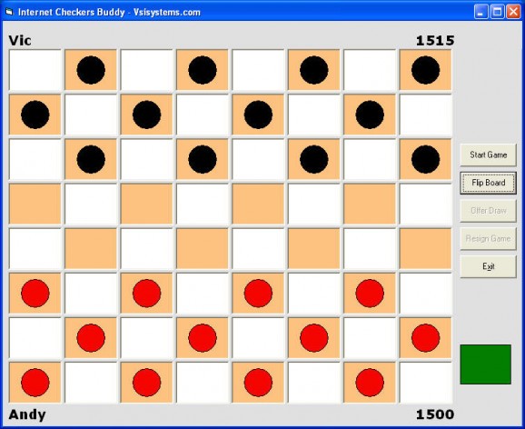 Internet Checkers Buddy screenshot
