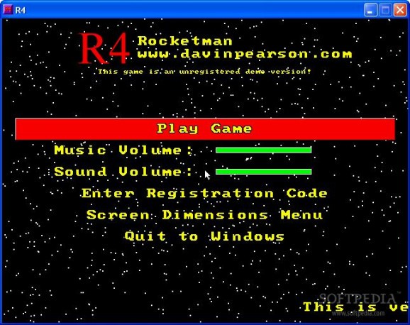 R4 (Rocketman) screenshot