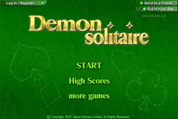 Demon Solitaire screenshot