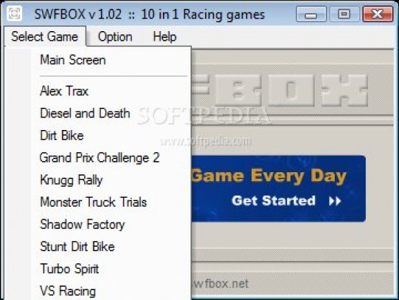 10 in 1 Racing games screenshot