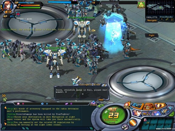 ZERO Online Client screenshot