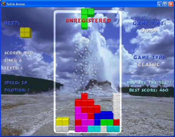 Tetris Arena screenshot