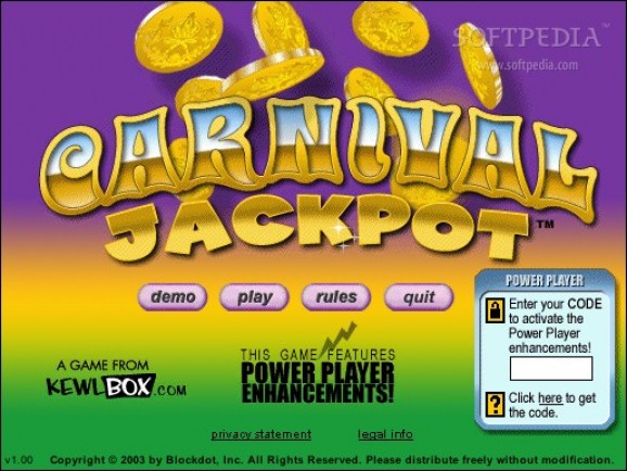 Carnival Jackpot screenshot