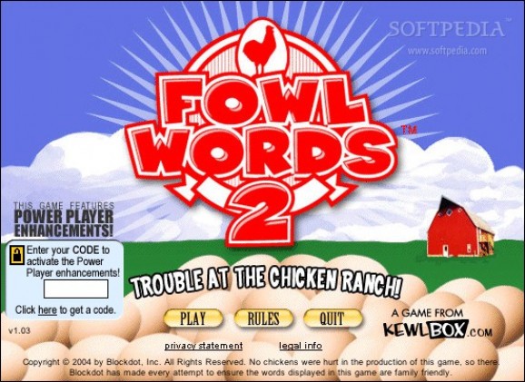 Fowl Words 2 screenshot