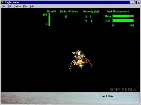 Eagle Lander 3D screenshot