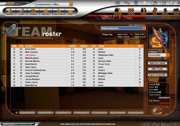 Total Pro Basketball 2005 screenshot