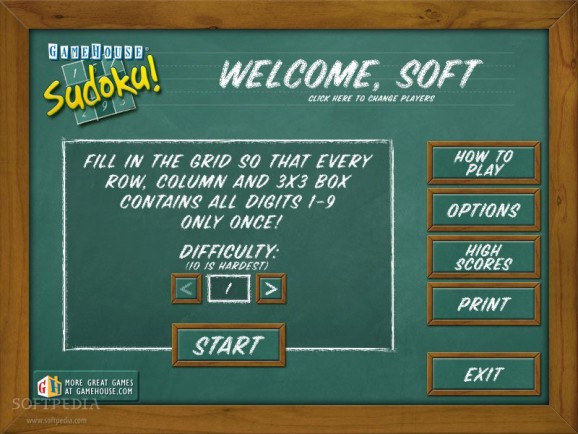 GameHouse Sudoku! screenshot